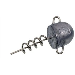 Soft Lure Weighted Screw 43mm Diameter 8mm 20g