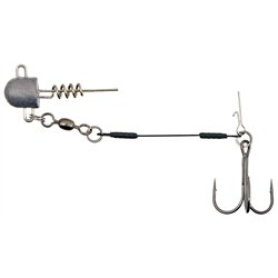 Swimbait System Single Stinger 1/0 9cm 27kg Weighted 10g Spinning System