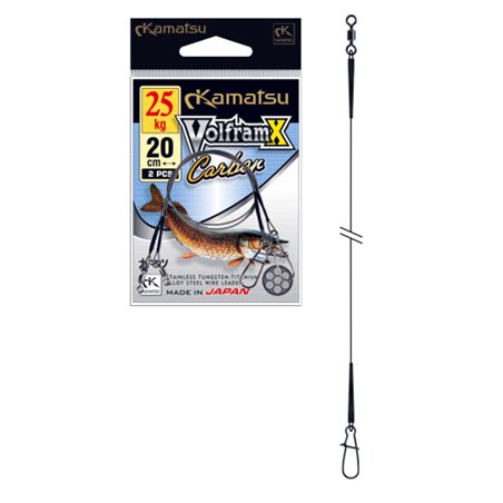 Volfram X Carbon Leader 20cm 25kg