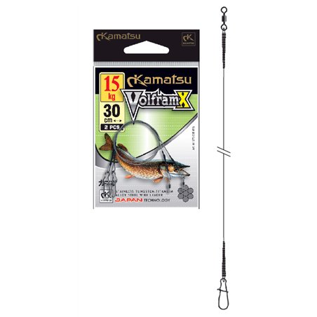 Volfram X Carbon Leader 30cm 10kg