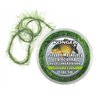 Camouflage leader with braided line light green 35lbs 5m
