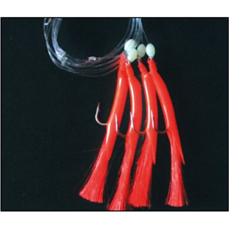 Seakon Cod Rig Set Tube with Hair no.25