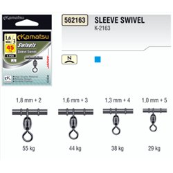 Sleeve Swivel 2+1.8 SS 55kg K-2163