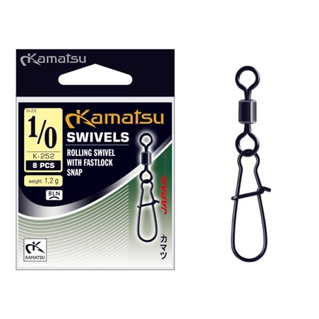 Rolling Swivel with Snap K-252 12