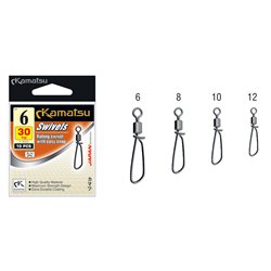 Rolling Swivel with Easy Snap K-3502 Size 8 19kg