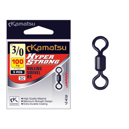 Krętlik Hyper Strong Rolling Swivel K-1001 10 BLN 14kg