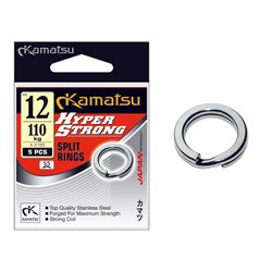 Hyper Strong Split Ring K-2199 SS 12mm 110kg