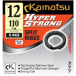 Hyper Strong Split Ring K-2199 BLN 3mm 10kg