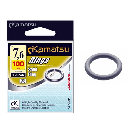 Kółko Solid Ring K-1804 1,6x7,6mm 100kg