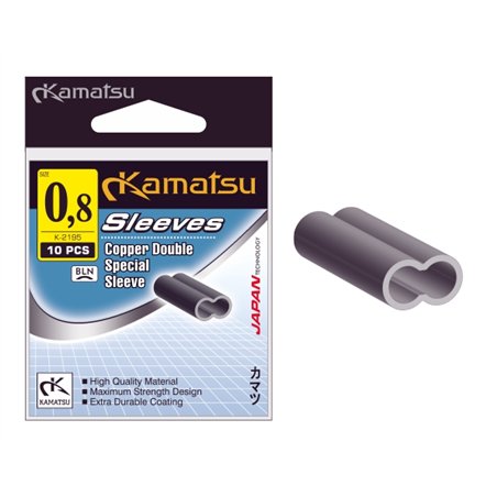 Rurka Zaciskowa Podwójna Miedziana Micro K-2195 0,8mm BLN