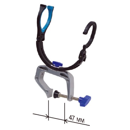 Boat Mounted Alu Rod Holder no.1