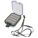 Fly Fishing Box Compartments:2 Double Sided 98x72x36mm