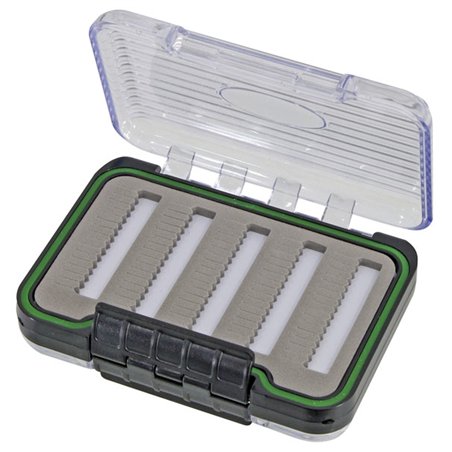 Fly Fishing Box Compartments:2 Double Sided 108x78x34mm