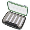 Fly Fishing Box Compartments:2 Double Sided 127x100x38mm