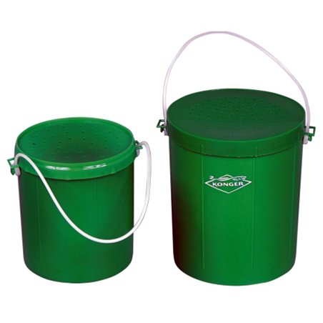 Round Worm Container Combo Set 2 Pcs
