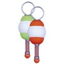 Neon coloured styrofoam hanging bite alarm M