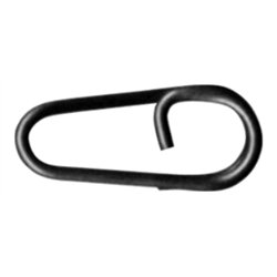 Team Carp Bent Head Oval Ring Length 16mm