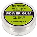 Power Gum Clear Shock Absorber 1.0mm 8kg 7m Method Feeder