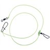 Power Gum Transparent Green Shock Absorber Ready Rig 1.00mm 8kg Method Feeder