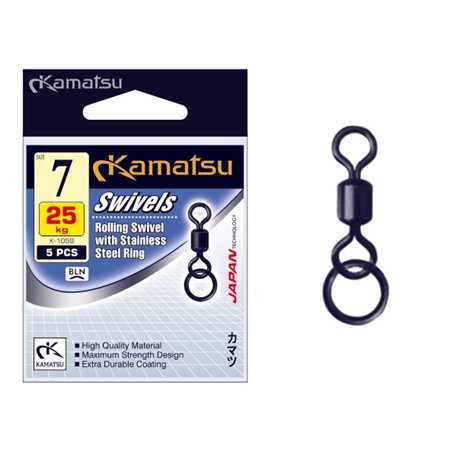 Swivel with Stainless Steel Ring 4 45kg K-1059