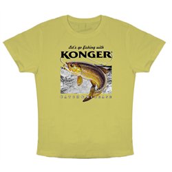 T-Shirt Trout Sand Size M