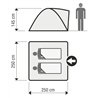 Tent 5 with Overwrap 250x250x145