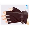 Fleece Gloves no.1 Half Finger Size M