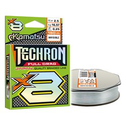 Techron Full Drag X8 Invisible 0,06/150m PE 0,3