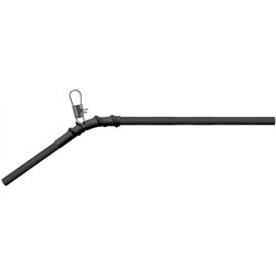 Polyline Anti-Tangle Tube with Snap Eco Black 14cm