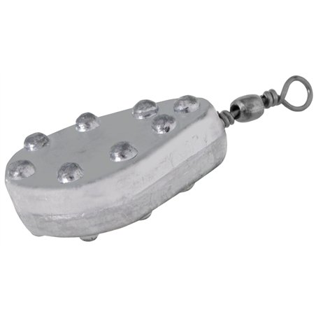 Flat weight with swivel and barbs 30g