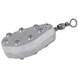 Flat weight with swivel and barbs 41g