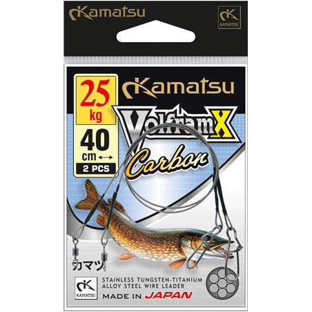 Volfram X Carbon Leader 40cm 10kg