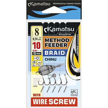 Method Feeder Braid Chinu 6 Wire Screw