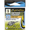 Kamatsu Method Feeder Wide Gap 10 Black Nickel Ringed