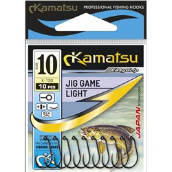 Kamatsu Jig Game Light 12 Czarny Nikiel Oczko