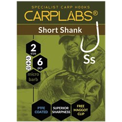 Carplabs Short Shank 2 Titanium Grey Ringed