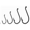 Dread Cat Bust Hook 12/0 Black Nickel Ringed