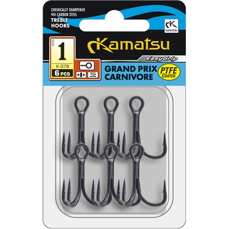 Kamatsu Grand Prix Carnivore Treble 12 Tytanowa Szarość