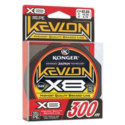 Kevlon Black X8 0,12mm/300m Konger