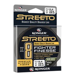 Streeto Fighter Finesse X8 Olive Green 0,04mm/150m