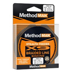 Methodman Stealth X9 Feeder Dark Brown Sinking 0,12mm/150m