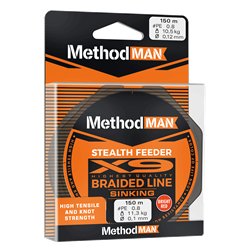 Methodman Stealth X9 Feeder Bright Red Sinking 0,10mm/150m