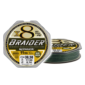 Braider X8 Olive Green 0.14/10m