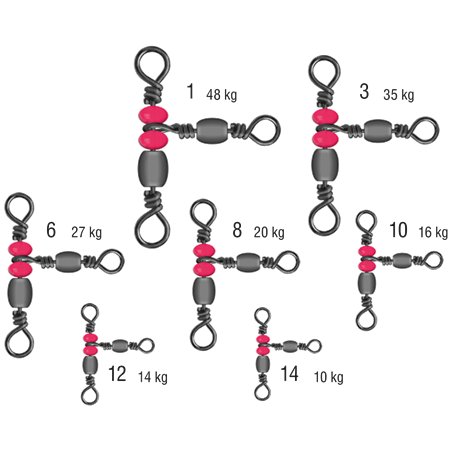 Triple Barrel Swivel Size 3 Konger