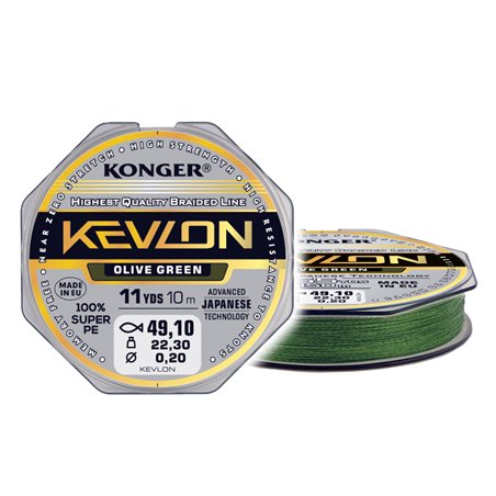 Kevlon Olive Green X4 0.08/10m