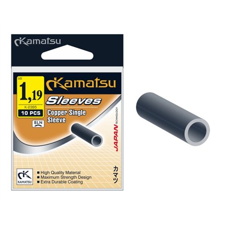 Round Copper Crimp Tube K-2395 1.6mm BLN Kamatsu