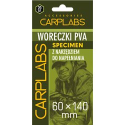PVA Bags Carplabs® Specimen 60x140mm With Quick Loader