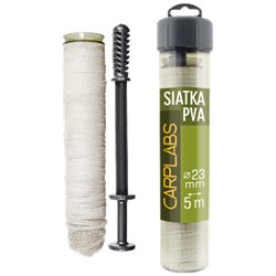 PVA mesh Carplabs® Diameter 23mm Length 5m With Funnel And Plunger