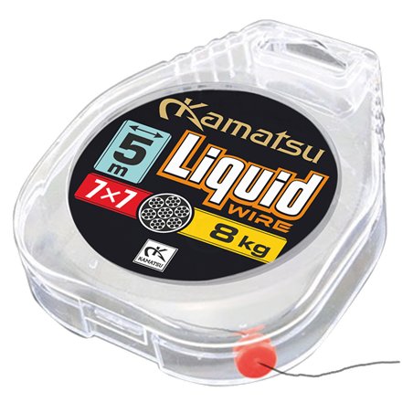 Kamatsu Liquid Wire 7x7 Trace Leader Spool 5m/8kg