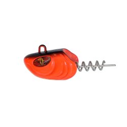 Head With Screw 50g color 03 Hot Pumpkin For Shadow Hunter Vertical Fishing Lure